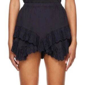 NWT Isabel Marant Locadi Short in Faded Night